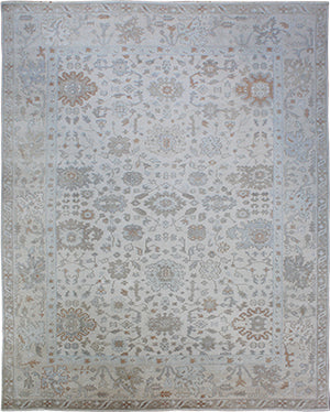 Hands P 3786 Multi Luxury Carpet - 100% Wool, Hand Knotted (9' x 12')