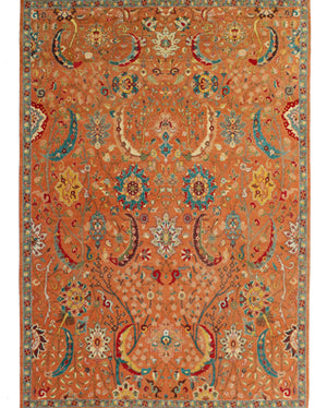 Hands DL 1753 Assorted Luxury Carpet - 100% Wool, Hand Knotted (9' x 12')