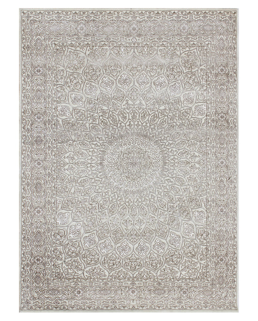 Hands DL 2753 Assorted Luxury Carpet - Wool & Botanical Silk, Hand Knotted (6'6" x 10')