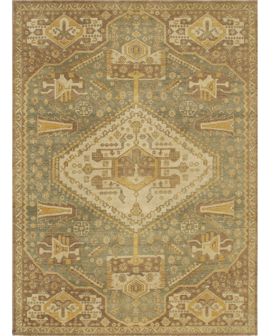Luxury hand knotted carpet made from 100% Wool