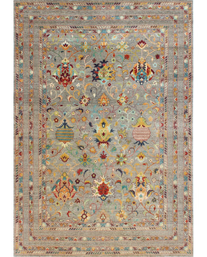 Hands DL 3266 Assorted Luxury Carpet - 100% Wool, Hand Knotted (9' x 12')