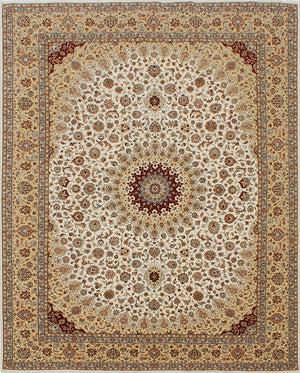 Hands DL 1646 Assorted Luxury Carpet - Wool & Botanical Silk, Hand Knotted (9' x 12'6")